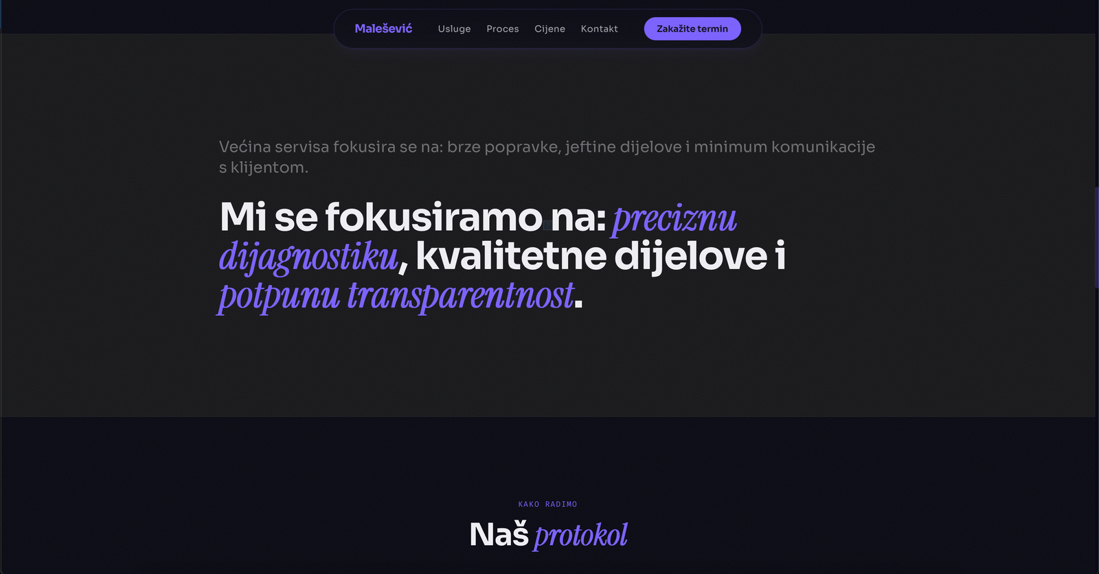 Malešević screenshot 2